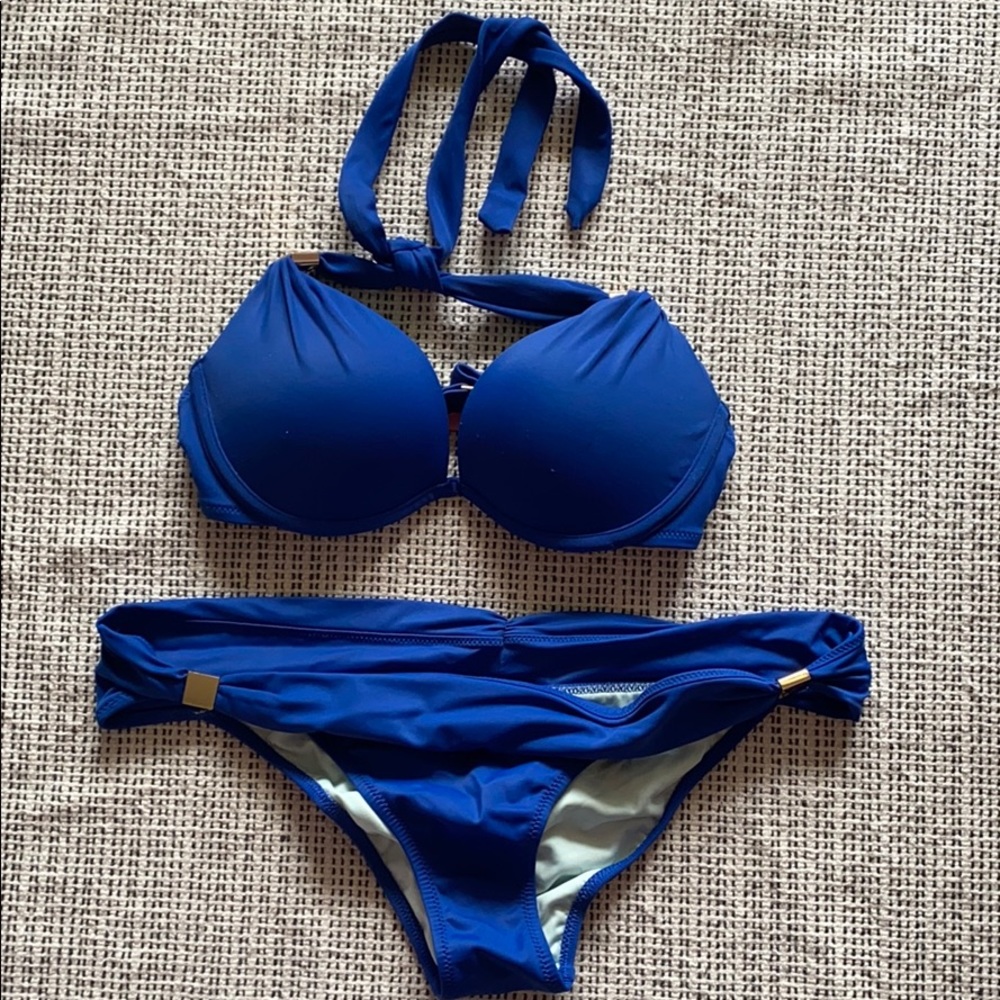 Royal Blue Victoria’s Secret Bikini Swimsuit
